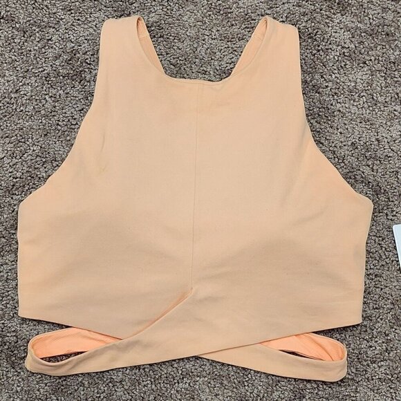 Athleta Conscious Cut Out Crop Bra Top Small D-DD - Picture 3 of 6
